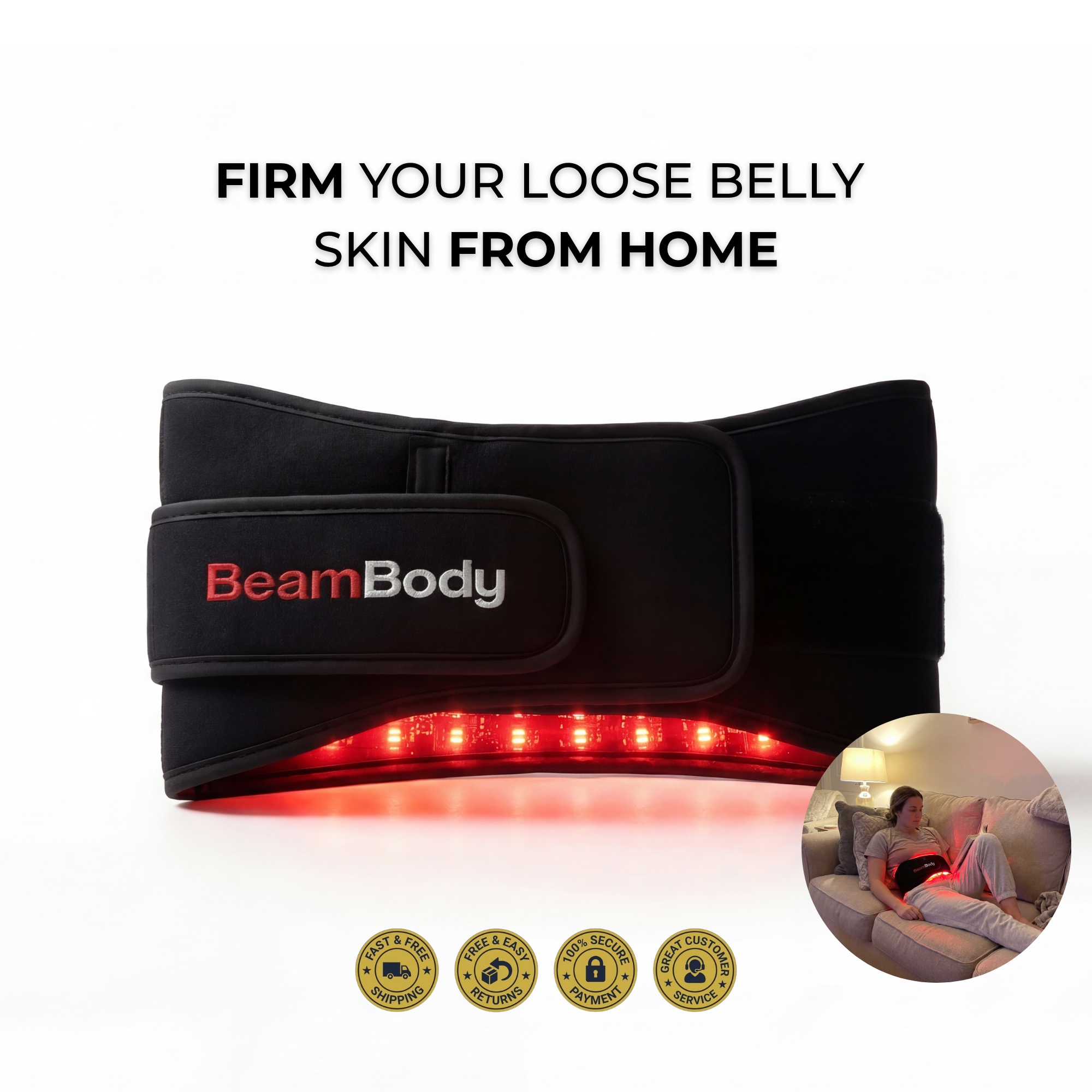 BeamBody™ Red Light Loose Skin Firming Belt